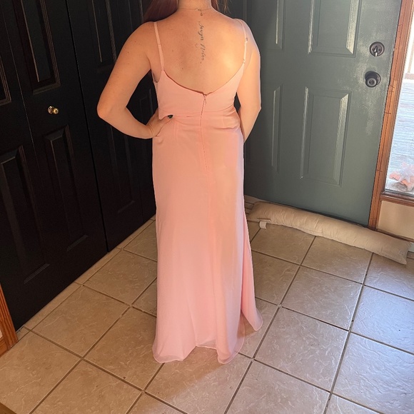 Light pink bridesmaid dress - Picture 2 of 2